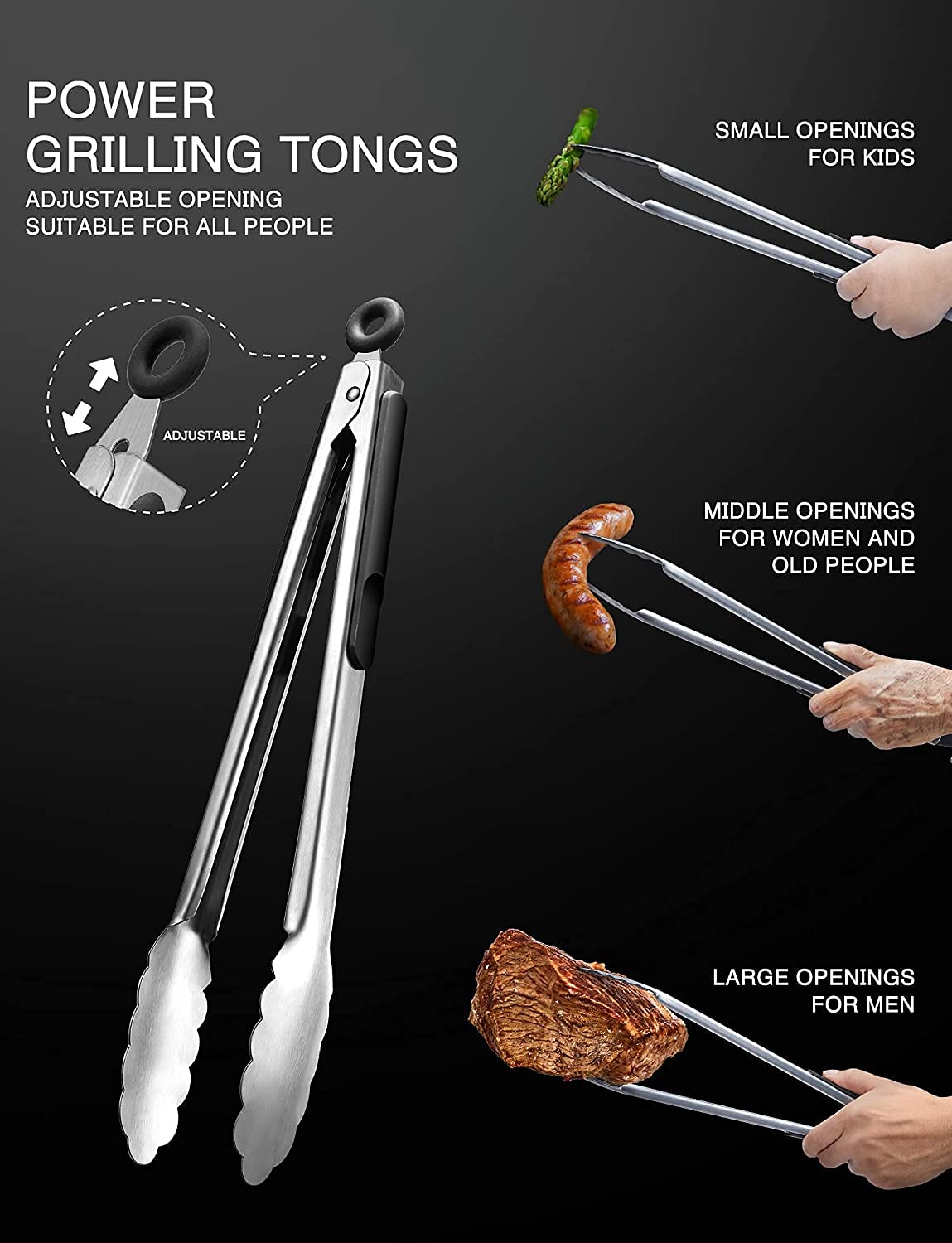 BBQ Tools Set, Grill Accessories Men's Gift Christmas, Stainless Steel BBQ Toolbox Set of 21, Grilling Accessories with BBQ Tongs, Spatula, and Apron, BBQ Grill Set Ideal for Outdoor and Camping.