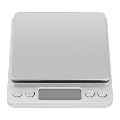 Steinberg Systems SBS-TW-500/10 digital kitchen scale 500 g / 0.01 g table scale electronic precision scale incl. 2 weighing pans