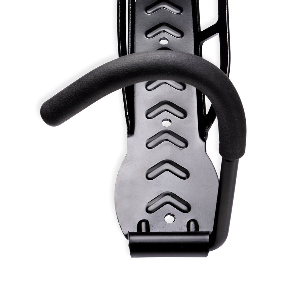 Schramm® 4-Piece Bike Wall Mount in black for 4 bikes. Wall brackets for bike storage.