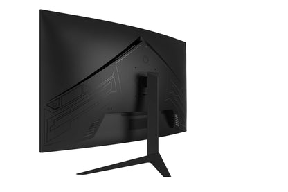 Odys XP32 80cm (32") WQHD Curved Monitor (2,560x1,440 pixels, 165Hz, 1ms response time, AMD FreeSync, NVIDIA G-Sync compatible, blue light reduction, HDMI, Display Port,) black