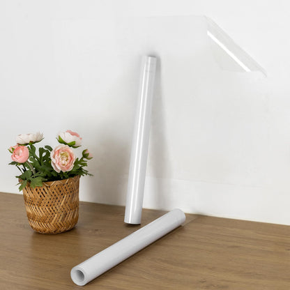 Clear adhesive film furniture protector self-adhesive furniture film for book cover transparent wall protection film splash protection kitchen backsplash film waterproof 60X500cm wallpaper