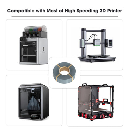 eSUN PLA+ Refill Filament 1.75mm, Spoolless PLA Plus Refill Filament, Accuracy +/- 0.03mm, 1KG (2.2 LBS) for 3D Printers, Flame Red