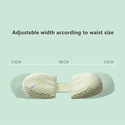 KINGGOO New Pregnancy Pillow for Sleeping, Adjustable, Support for Back, Hips, Legs, Belly for Expectant Mothers, Side Sleeper Pillow with Removable Cotton Cover.