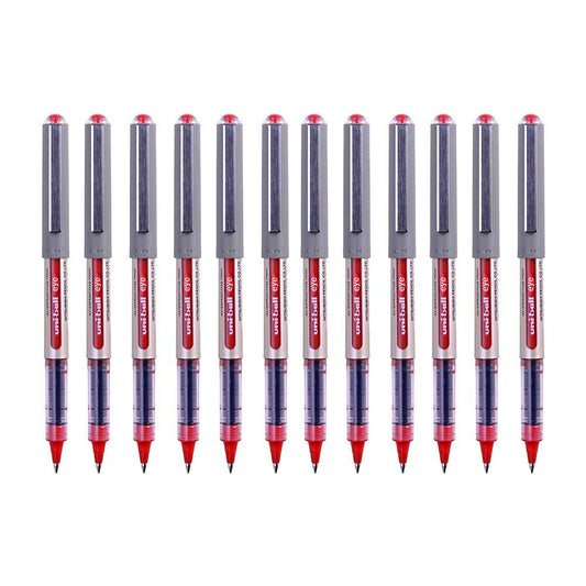 uni-ball Eye Fine UB-157 Rollerball 12-Pack red