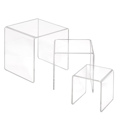 3-piece set of acrylic decorative bridges/pedestals/U-stands/U-display stands/decorative angles/acrylic