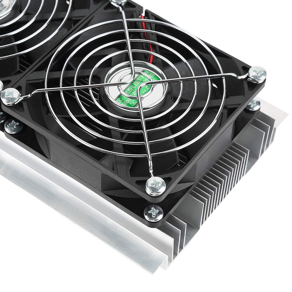 12V 12A thermoelectric Peltier cooling system semiconductor cooler DIY kit mini air conditioning refrigerator.