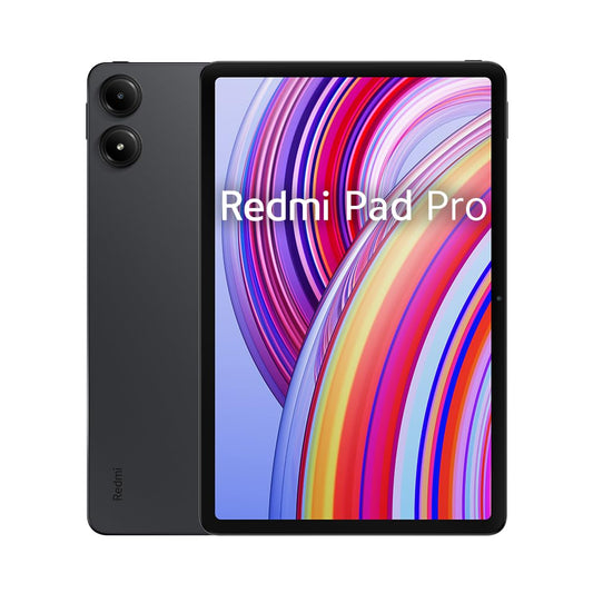 Redmi Pad Pro 12.1-inch with Hyper OS, 2.4GHz, 1000mAh battery, 33W fast charging, 8GB RAM, and 256GB storage.