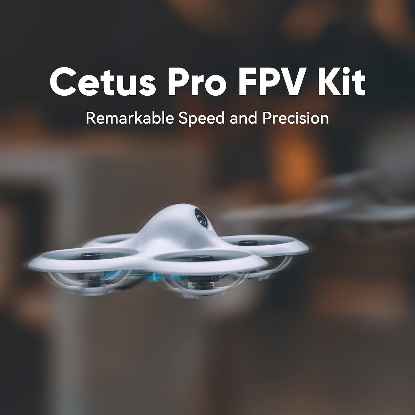 BETAFPV Cetus Pro FPV RTF drone kit with remote control, FPV goggles, altitude hold, self-protection, 3 flight modes, turtle mode. Ready to fly, easy to start for FPV beginners, teenagers.