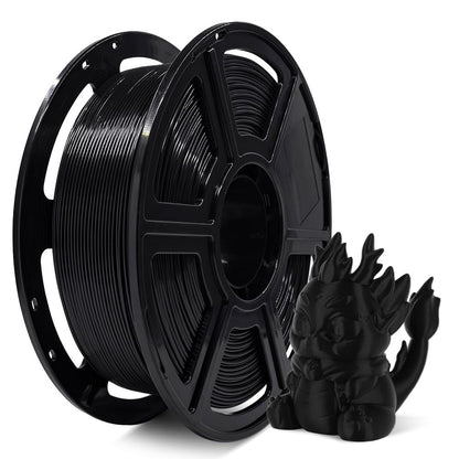 FLASHFORGE High Speed PLA Filament 1.75mm, print up to 8x faster, 500mm/s Rapid Printing 3D Printer Filament, HS PLA for optimal efficiency at high speeds (Black)