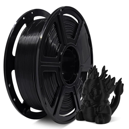 FLASHFORGE High Speed PLA Filament 1.75mm, print up to 8x faster, 500mm/s Rapid Printing 3D Printer Filament, HS PLA for optimal efficiency at high speeds (Black)
