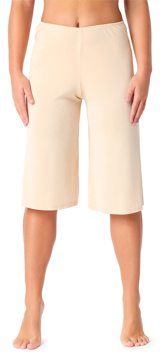 Bellivalini women's slip shorts ME4143 (Beige, S)