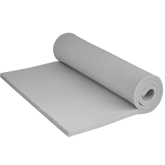 FORTIS UPHOLSTERY Foam RG25/44 60 x 200 cm, 3cm - Soft foam sheet - Foam mat for sitting, lying or as a camping mattress - Mattress topper - PU foam - Upholstery foam