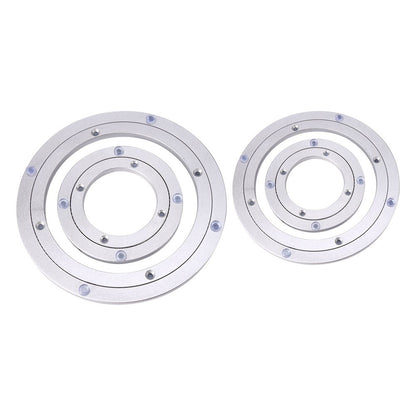 Tabletop swivel turntable ball bearing TV, monitor,e aluminum for dining table, kitchen appliances, etc. Lazy Susan (outer diameter-20cm / 7.9inch)