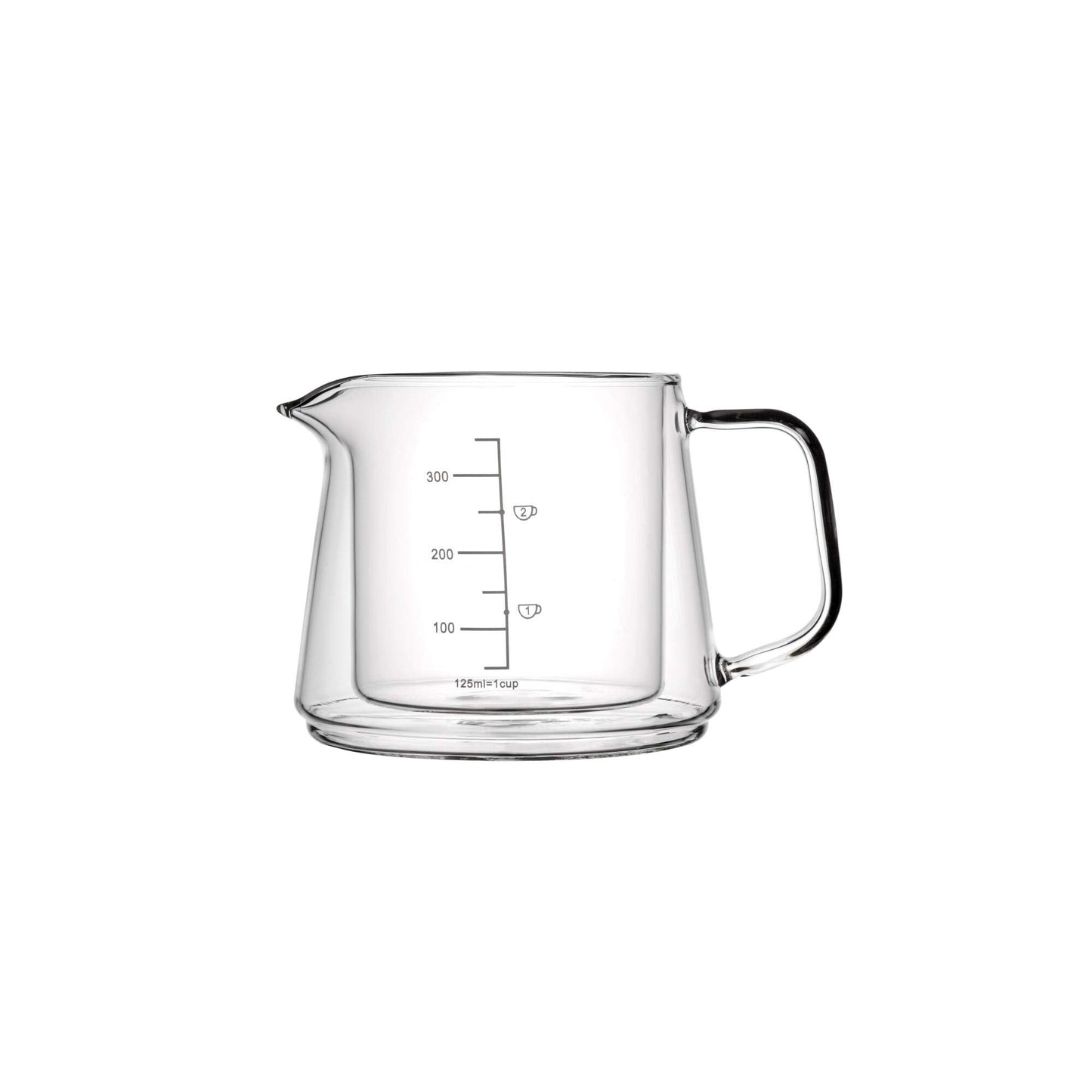 GRÄWE Coffee Maker with heat-resistant borosilicate glass carafe, stainless steel permanent filter, dishwasher safe.