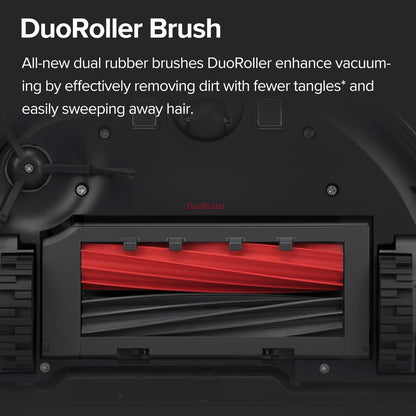 Roborock original accessory, detachable Rubber DuoRoller brush for S8/S8+/S8 Pro Ultra/Q8 max/Q8 max+/Q5 max robot vacuum.