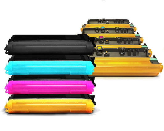 Eurotone toner + drum for MFC 9130 9140 9330 9340 9142 9332 9342 CDN CW CDW replaces 4X Brother TN-241/TN-242/TN-245/TN-246 and DR-241 in combo set.