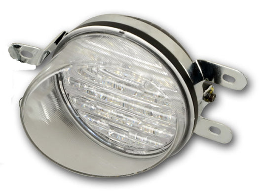 Vehicle-specific LED daytime running lights with E-mark approval/allowed without further registration.