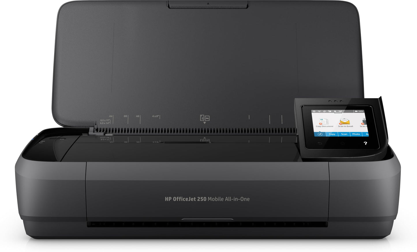 HP OfficeJet 250 mobile all-in-one printer (printer, scanner, copier, WiFi, HP ePrint, Wifi Direct, USB, 4800 x 1200 dpi) black.