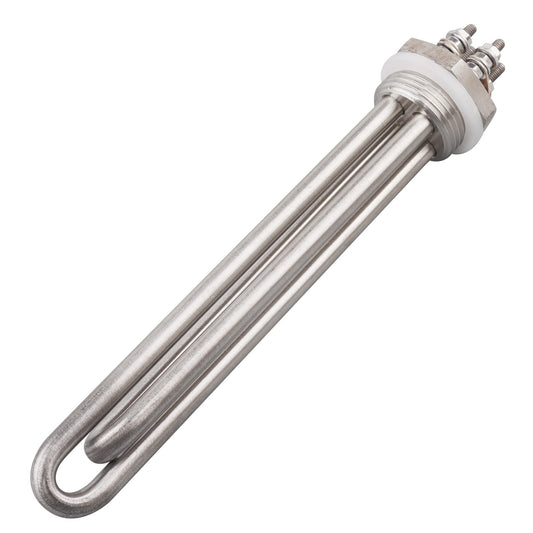 AIICIOO Heating Element Stainless Steel 1 inch Diameter 33.2mm 2U 24V 1200W