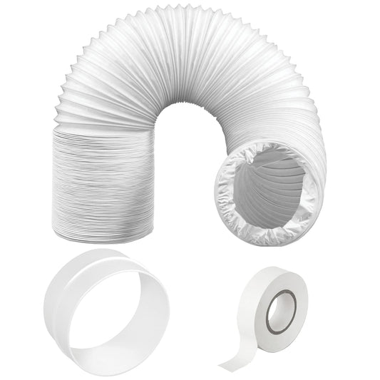 Air conditioning hose, PVC hose, extension, 6m, 12.7cm, Spares2go.