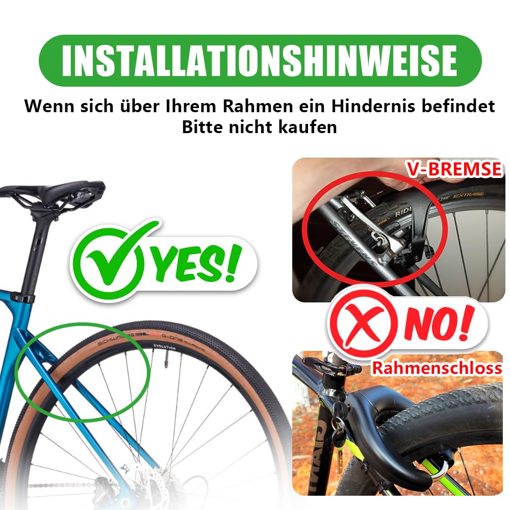 RBRL Bicycle Fender Set, Universal 28 Inch Bike Fender, Adjustable and Easy to Install Mudguard (Wheel Protection for Gravel Bikes, Road Bikes)