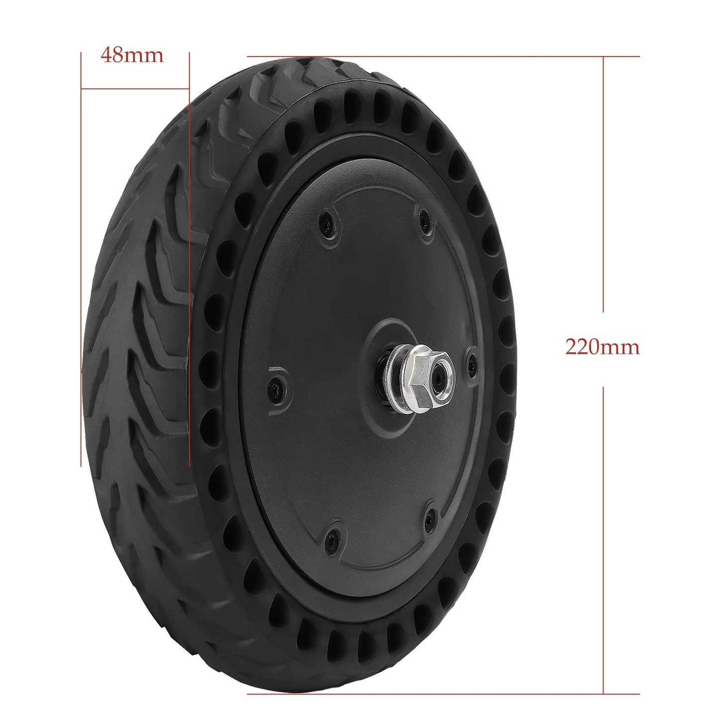 Yungeln Scooter motor with solid rubber tires 36V 250W motor compatible for Xiaomi M365, 1S, Essential electric scooter.