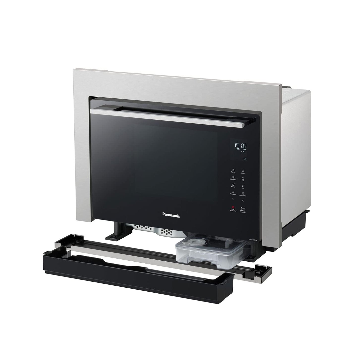 Panasonic microwave built-in frame NN-TK81LCSCP for combination microwave-steam oven NN-CS89LBGPG, stainless steel