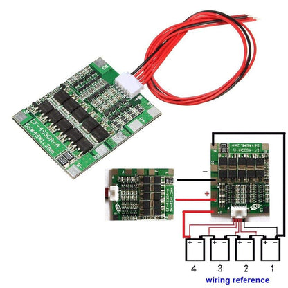 5pcs 4S 30A 14.8V Li-ion Lithium Battery PCB BMS 18650 Charger Protection Board