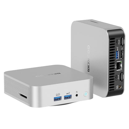 GEEKOM A8 Mini PC with AMD Ryzen 7 8745HS (3-year warranty), 32GB DDR5 & 1TB SSD Windows 11 Pro Mini Computer, AMD Radeon 780M | 6x USB | 8K | IceBlast 2.0 Cooling System | Compact Desktop PC for Home Office.