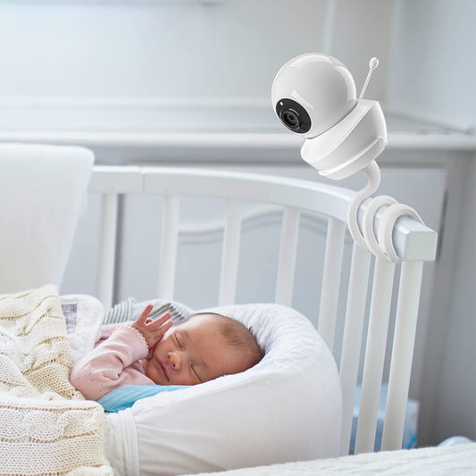 Holder for Babysense S2/V43 Split-Screen Baby Monitor - Flexible Baby Monitor Stand, Baby Camera Monitor Holder for nursery crib edges Baby monitor
