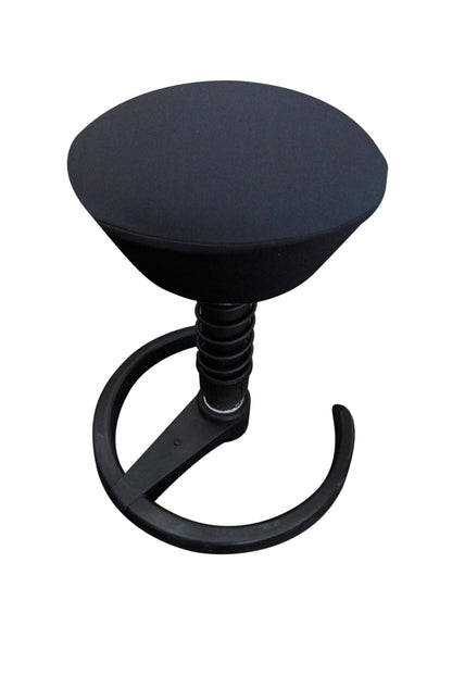 OZZIRIS detachable cover for Aeris Swopper, cover for seat Swopper office chair - NOT a complete stool (Black)