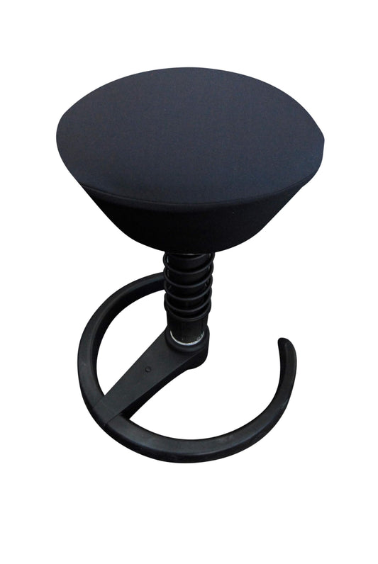 OZZIRIS detachable cover for Aeris Swopper, cover for seat Swopper office chair - NOT a complete stool (Black)