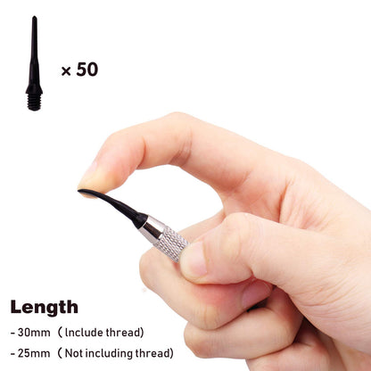 Soft tip darts set of 9 pieces weighing 18 grams, includes 50 extra dart tips, 20 rubber o-rings, 27 flights, and a 9 piece tool kit for electronic dartboards (tungsten).
