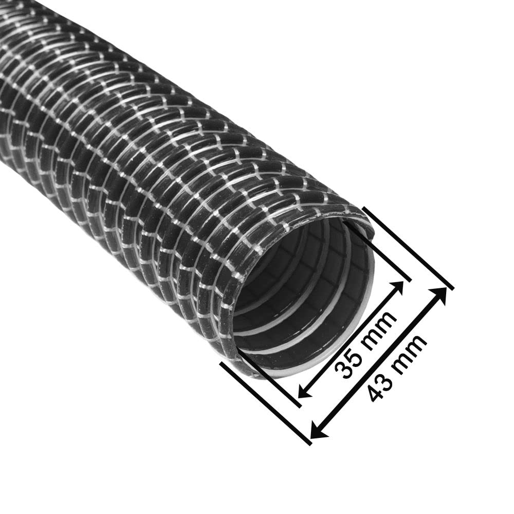 1a HOSE - Fabric hose, 10 meters long for all industrial and drum vacuum cleaners with a 58mm connection - TOP QUALITY.