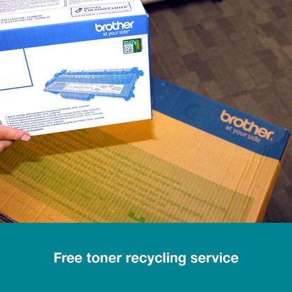 Brother TN2410 TN-2410 Toner Cartridge (for Brother HL-L2310D, HL-L2350DW, HL-L2370DN, HL-L2375DW, DCP-L2510D, DCP-L2530DW, DCP-L2550DN, MFC-L2710DN, MFC-L2710DW, MFC-L2730DW, MFC-L2750DW) black