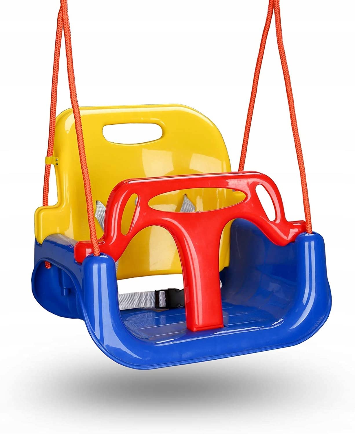 COIL Children's Swing Baby Swing 3-in-1 Outdoor Swing Baby Adjustable Children's Swing Indoor with Backrest Swing Indoor Children's Swing Seat Toddler Swing (C0348-Blue)