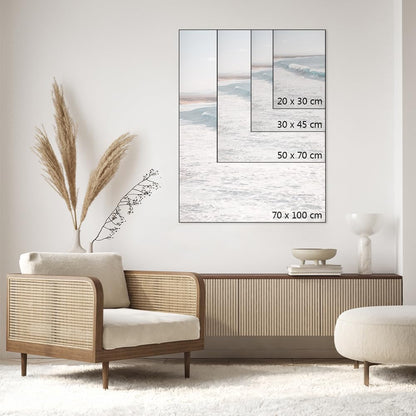 Picture shop-24 Puzzle frame London for puzzles approx. 500-1000 pieces 50x70cm 70x50cm White with acrylic glass
