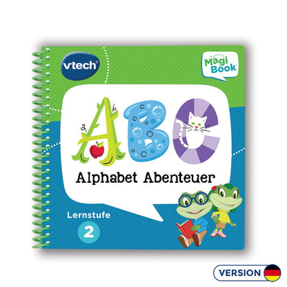 Vtech 80-480204 Level 2 - PAW Patrol MagiBook Learning Books, Multicolor & 80-480604 - Magibook - Level 2 - Alphabet Adventure