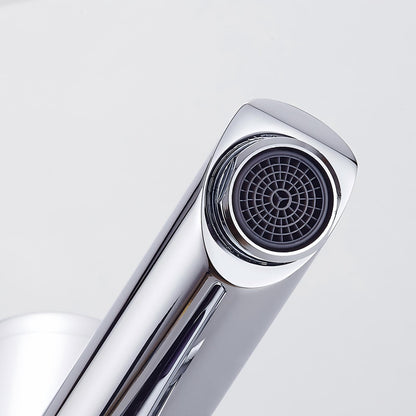Auralum automatic sensor faucet infrared bathroom faucets washbasin faucet mixer tap 18.2cm high.