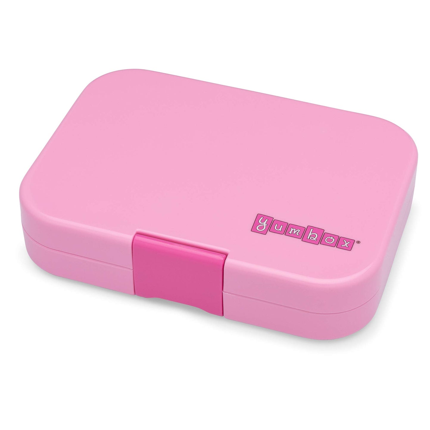 Yumbox Panino M Lunchbox (Panda Power Pink, 4 compartments) - lunchbox with divisions | bento box with partition insert for school and kindergarten kids.