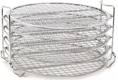 Ziva Instant Pot Stainless Steel Rack - 5 layers - Suitable for Crisp 8 liters