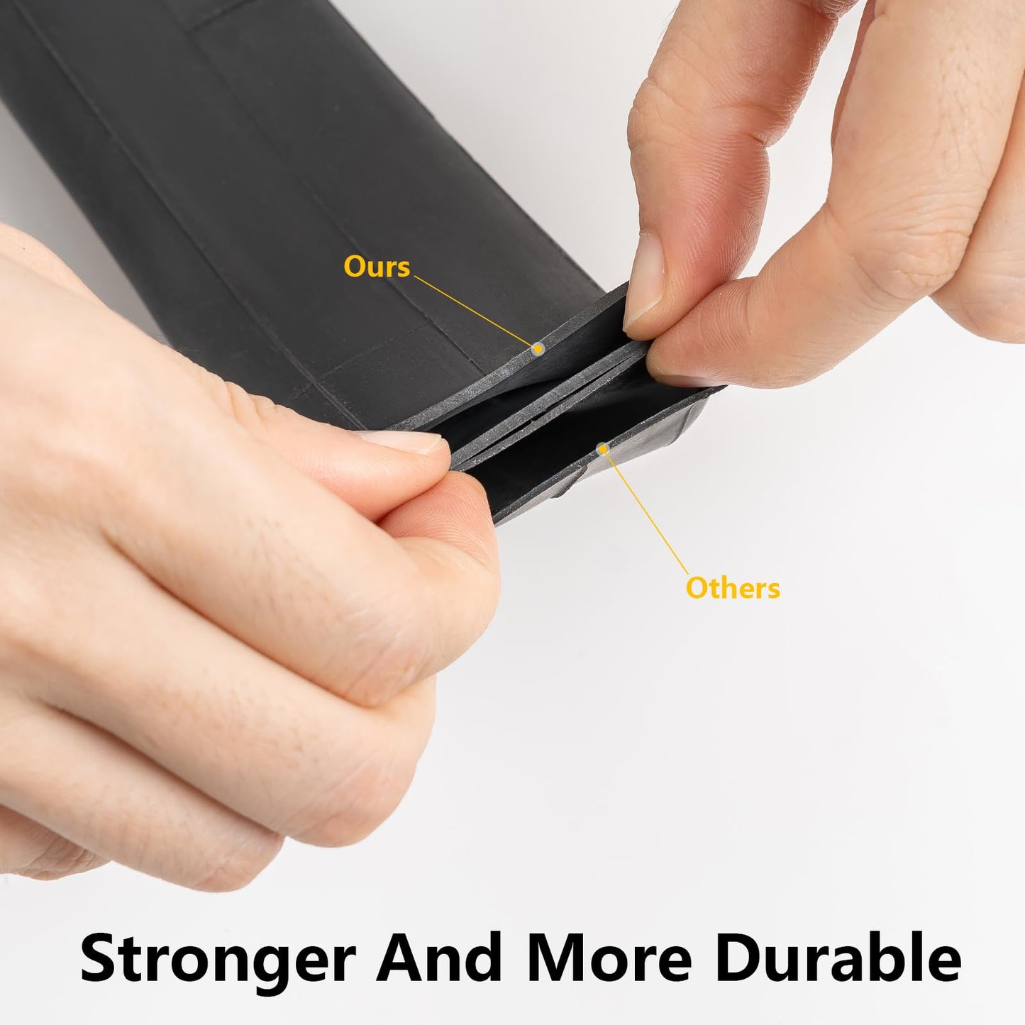 YunSCM 2PCS 45/57-507 Thickened 24 Inch Inner Tube 24x1.75 24x1.95 24x2.0 24x2.10 24x2.125 24x2.25 AV32mm Valve Compatible with 24 Inch Bike Tube/Mountain Bike/E-Bike 24x1.75/1.95/2.125/2.25