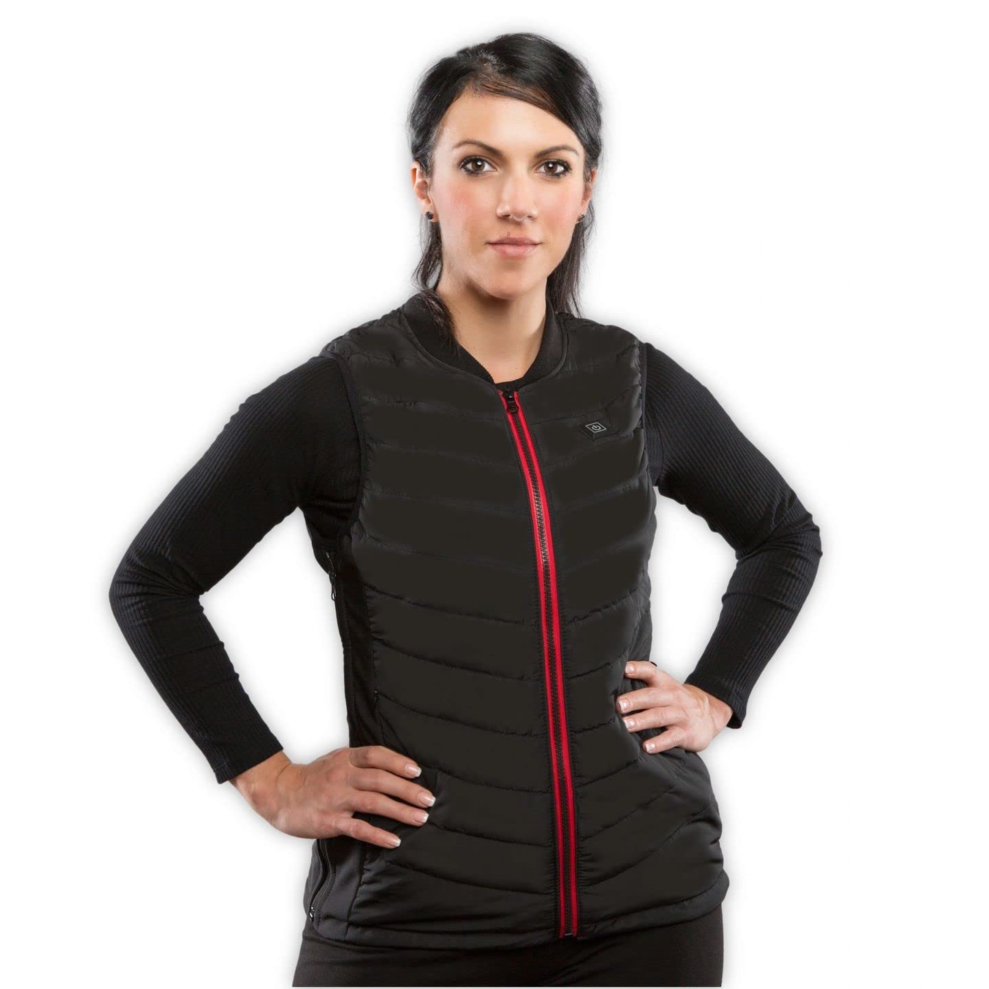 NorthHeat Premium heated vest, size L | Heated vest for men and women | Clothing with 5 heated zones up to 55°C | Heated vest WITH BATTERY (Powerbank)
