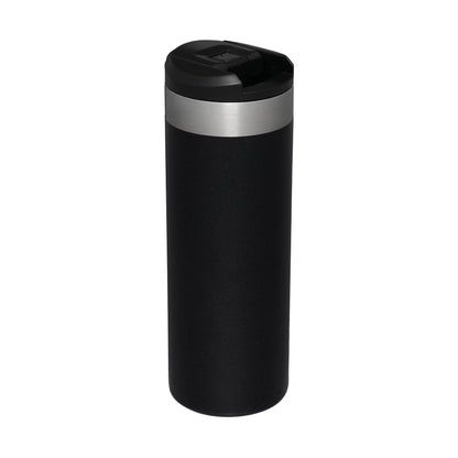 Stanley Aerolight Transit Thermos Mug 0.47L - Keeps Hot for 6 Hours - Dishwasher Safe - Leak-Proof Travel Coffee Cup - Fits Most Car Drink Holders - Thermos Bottle - Black