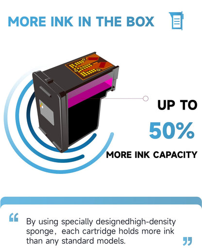 305 XL ink cartridges, Compatible with Original HP 305 ink cartridges, 305 XL Black/Color | 750/450+ pages for HP DeskJet 2820e 2800e 2810e 2700 2710e Plus 4100 4120 Envy 6000 6020e