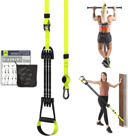 RHINOSPORT Pull-Up Fitness bands - Chin-up band - Pull Up Assist Bands - Pull Up Chin-up aid - Chin-up bands - Resistance bands