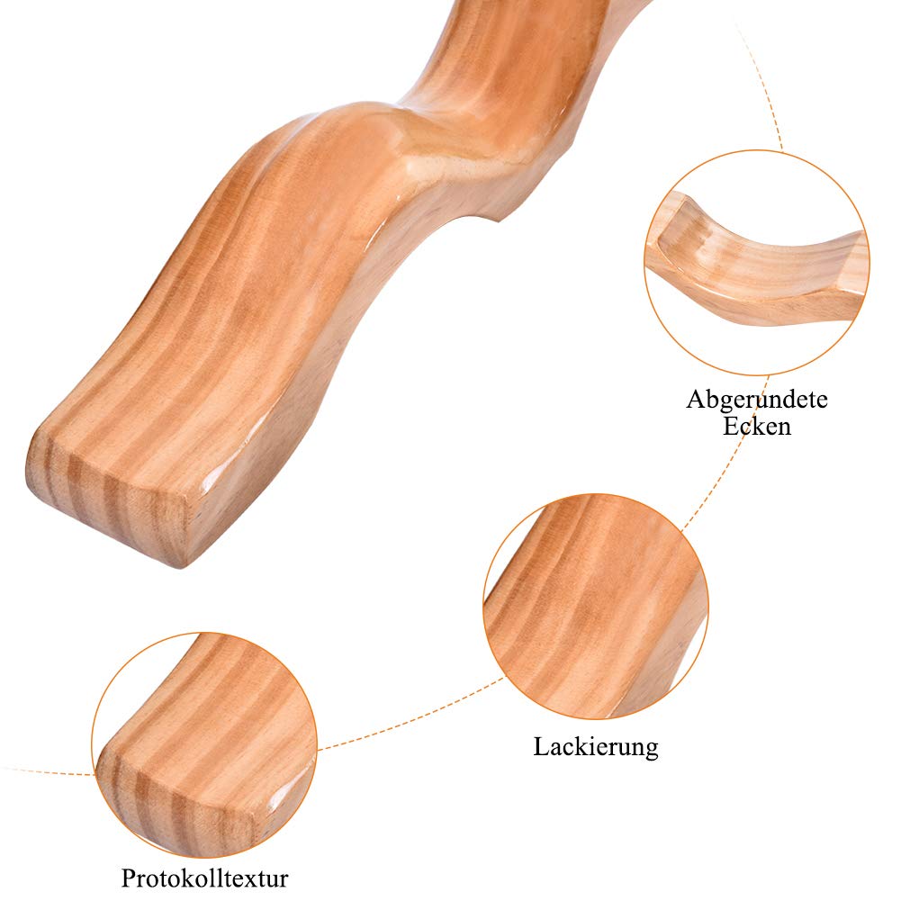 Ballet Foot Stretcher, Wooden Ballet Arch Stretcher Tool Set Dance Foot Spreaders Gymnastics Ballet Fitness Accessories for Ballet Dance Yoga