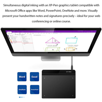 XP-PEN G640 graphic tablet 6 x 4 inches pen tablet for drawing with 20 replacement nibs OSU game pen tablet.