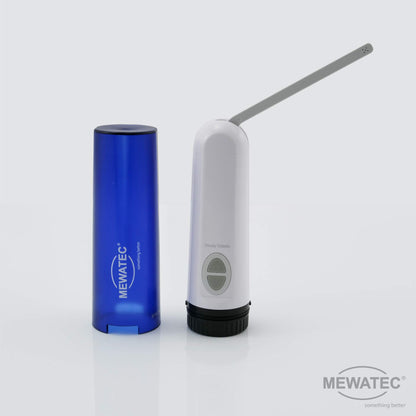 MEWATEC Travelet 2.0 in blue | NEW! | Travel bidet | Travel shower | Shower toilet | Li-ion battery | USB C charging cable