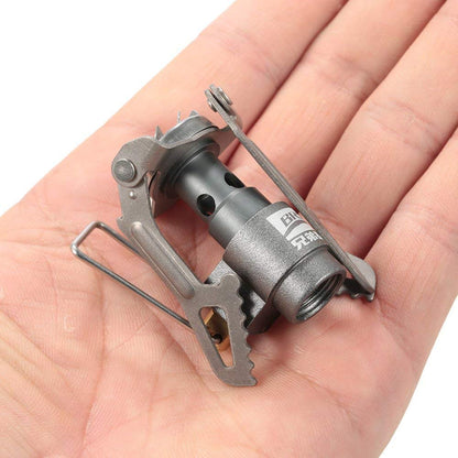 BRS BRS-3000T ultralight gas stove, 26g, titanium alloy, outdoor camping cooker, small size, portable, picnic.